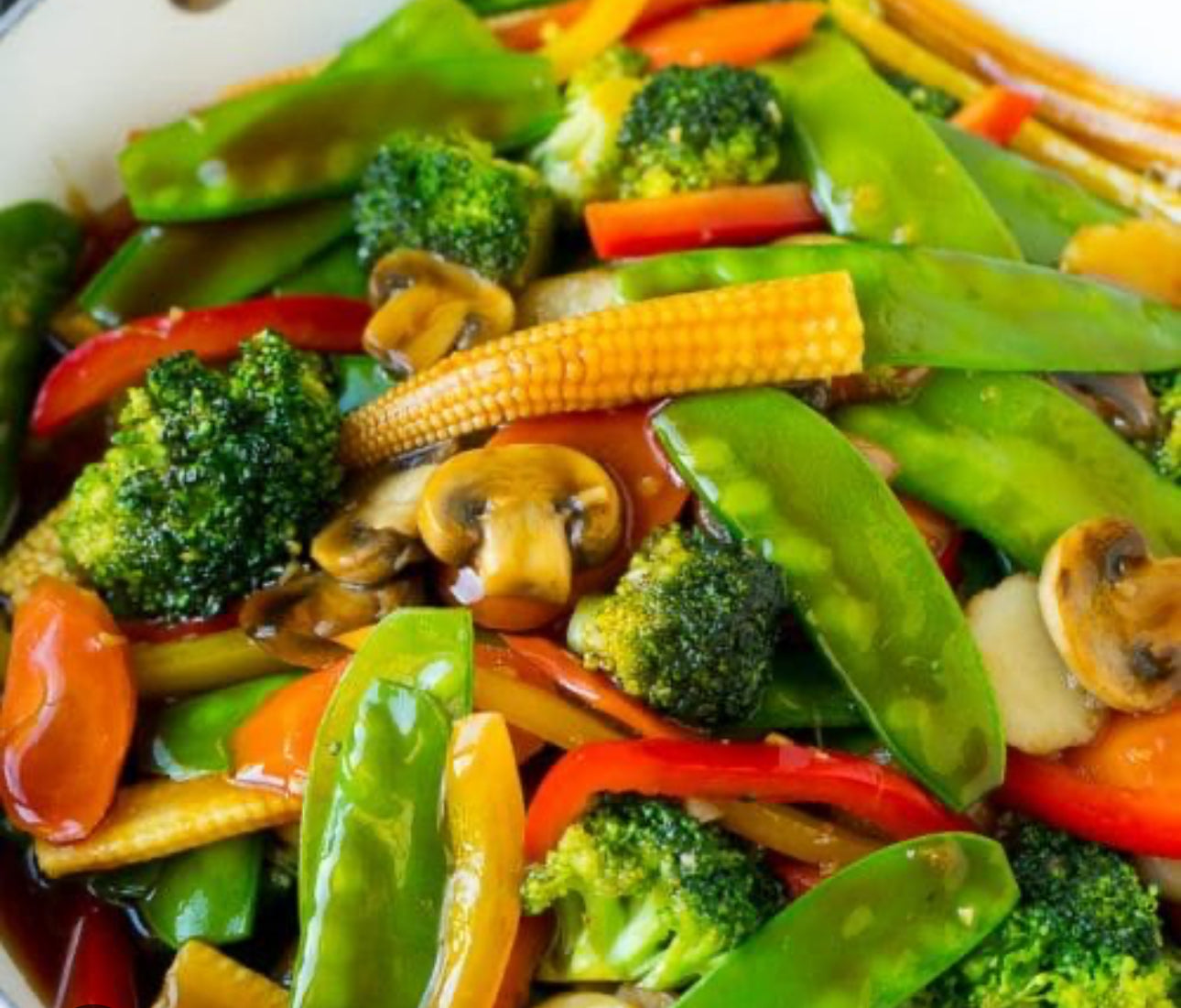 Tofu Vegetable Stir Fry with White Rice