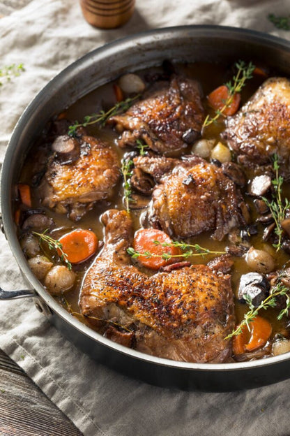 FAMILY MEAL Coq Au Vin