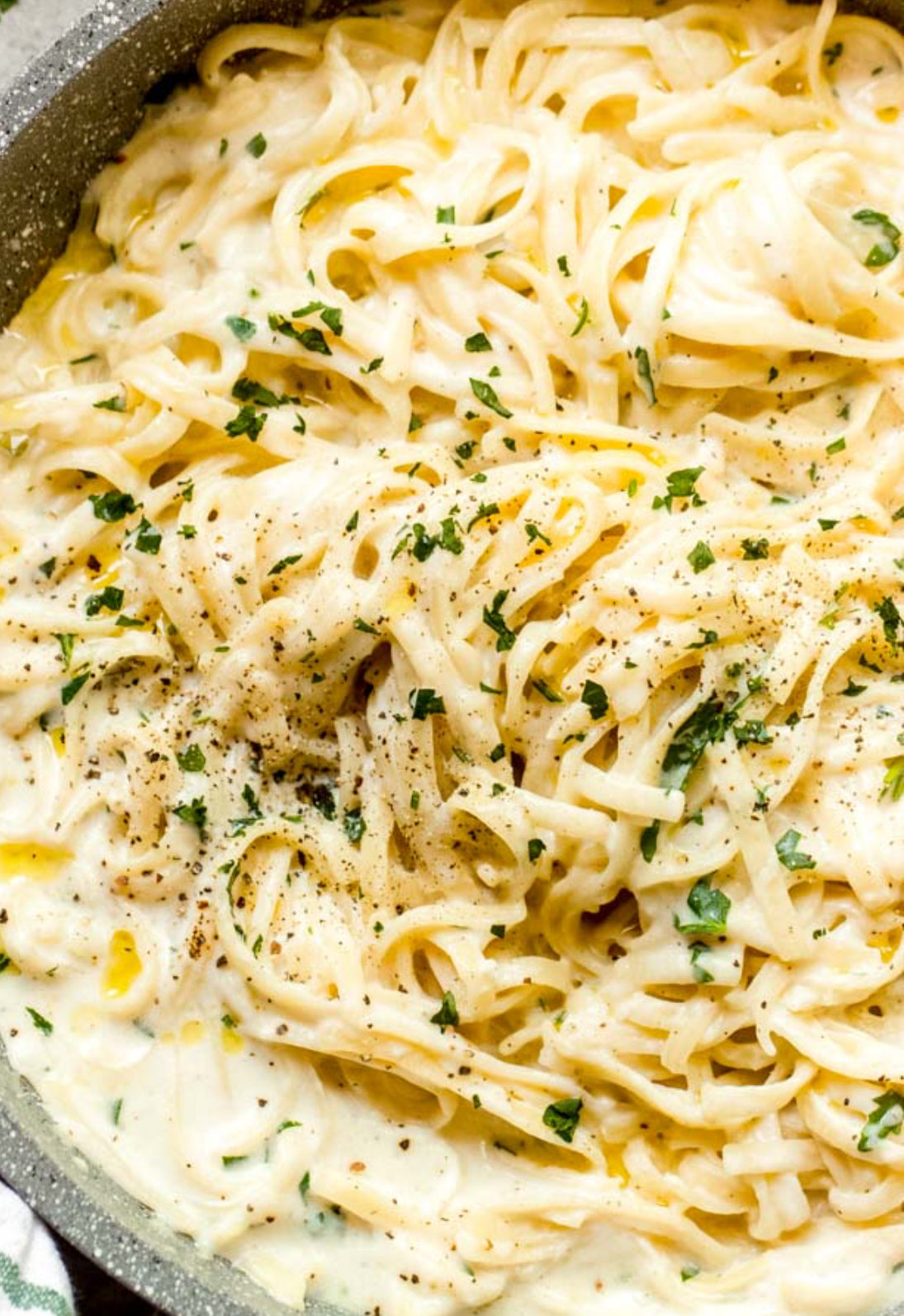Italian Chicken Cutlets with Linguine