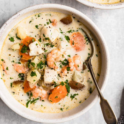 FAMILY MEAL Seafood Chowder