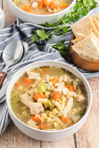 FAMILY MEAL Sicilian Chicken Ditalini Soup