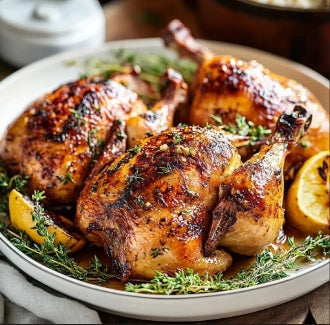 FAMILY MEAL Herb Roasted Cornish Hen