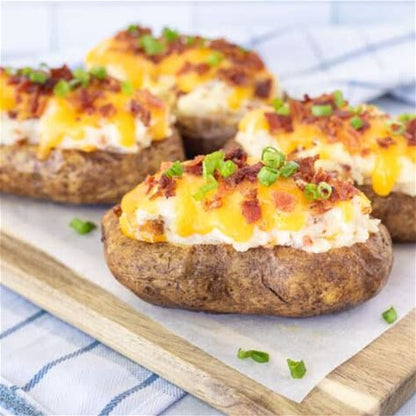 FAMILY MEAL Teriyaki Ribeye Steak with Twice Baked Potato